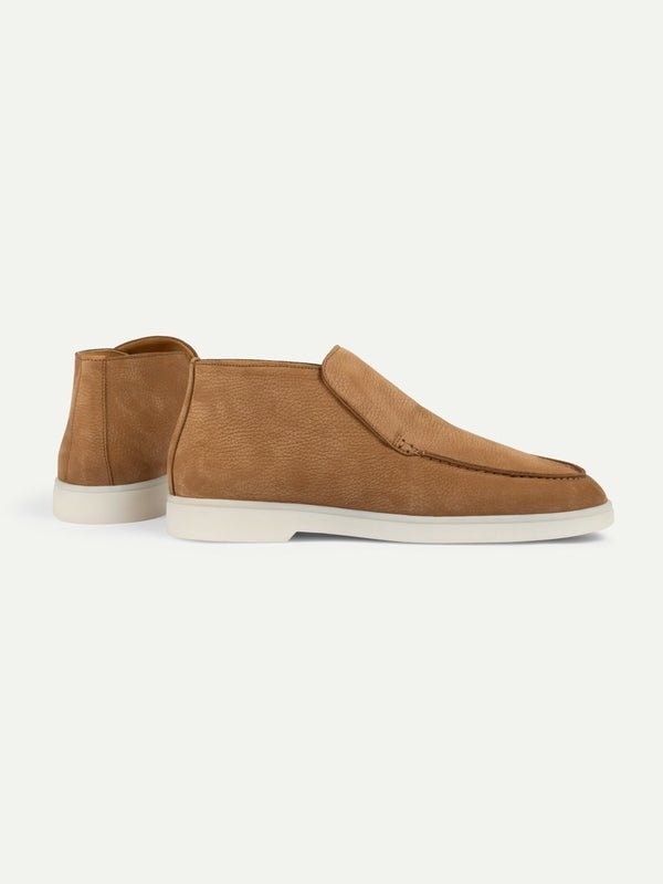 Balishoes Men's Caramel Nubuck Winter City Loafer