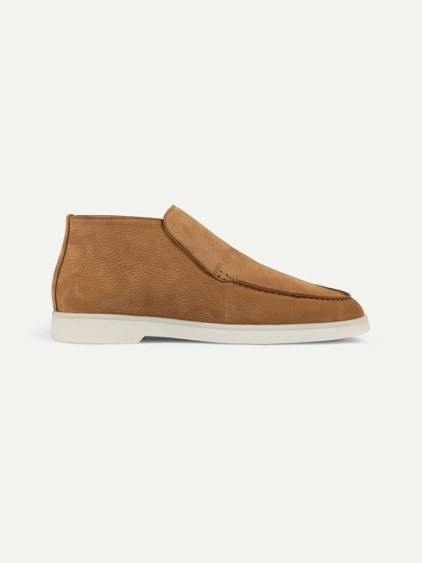 Balishoes Men's Caramel Nubuck Winter City Loafer